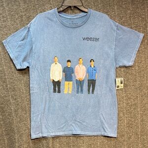 Weezer Blue Band Graphic Tee